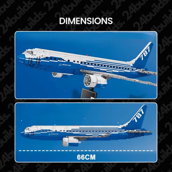 BOEING 787 DREAMLINER | 1350PCS - Image 7