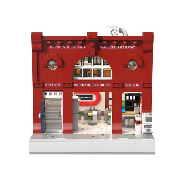 LONDON UNDERGROUND STATION | 1834PCS - Image 2