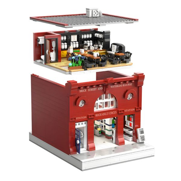 LONDON UNDERGROUND STATION | 1834PCS - Image 3