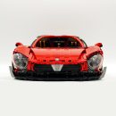 1: 8 Alfa Romeo 33 Stradale, Customized Pearlescent Red Paint Appearance (3861 Pcs)