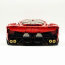 1: 8 Alfa Romeo 33 Stradale Supercar, Pearlescent Red Paint Customized Version (3861 Pcs)