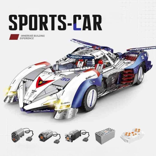1: 8 ASURADA G.S.X High-intelligence Formula Supercar (3768 PCS) - Image 11