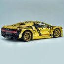 1: 8 Bugatti Chiron, Custom Modified Electroplated Mirror Gold Version (4031PCS)