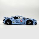 1: 8 Bugatti Chiron, Custom Modified Gulf Blue Version (4031PCS)
