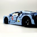 1: 8 Bugatti Chiron, Custom Modified Gulf Blue Version (4031PCS)