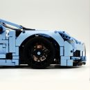 1: 8 Bugatti Chiron, Custom Modified Gulf Blue Version (4031PCS)