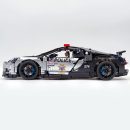 1: 8 Bugatti Chiron, Custom Modified Police Car Version (4031PCS)