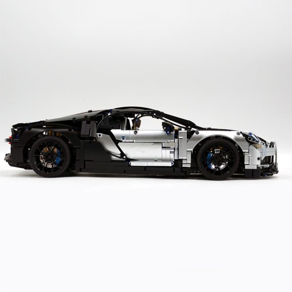1: 8 Bugatti Chiron, Custom Modified Police Car Version (4031PCS) - Image 4