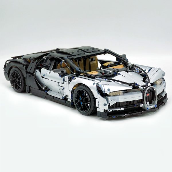 1: 8 Bugatti Chiron, Custom Modified Police Car Version (4031PCS) - Image 10