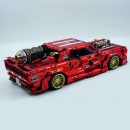 1: 8 Dodge Challenger, Electroplating Mirror Red Customized Version (3751 Pcs)