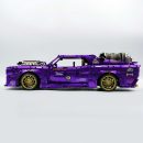1: 8 Dodge Challenger, Pearlescent Purple Paint Customized Version (3751 Pcs)