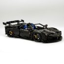 1: 8 Ferrari SF90 Building Set – Ultimate Remote-Control Supercar, Customized Classic Matte Black Paint Finish (3982 Pcs)