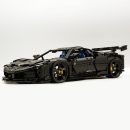 1: 8 Ferrari SF90 Building Set – Ultimate Remote-Control Supercar, Customized Classic Matte Black Paint Finish (3982 Pcs)