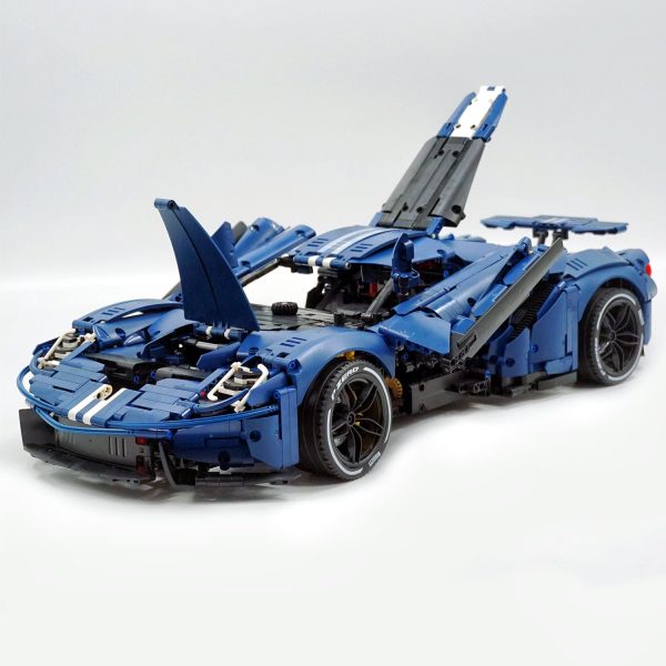 1: 8 Ford GT Blue Supercar (3056 PCS) - Image 2