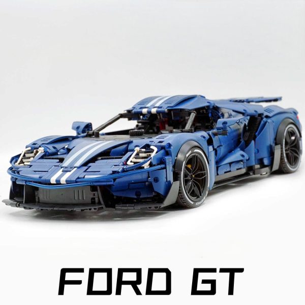 1: 8 Ford GT Blue Supercar (3056 PCS) - Image 9