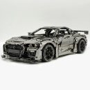 1: 8 Ford Shelby GT500, Electroplating Gun Grey Custom Version (3400PCS)