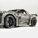 1: 8 Ford Shelby GT500, Electroplating Gun Grey Custom Version (3400PCS)