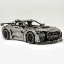 1: 8 Ford Shelby GT500, Electroplating Gun Grey Custom Version (3400PCS)