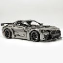 1: 8 Ford Shelby GT500, Electroplating Gun Grey Custom Version (3400PCS)