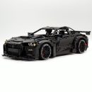 1: 8 Ford Shelby GT500, Matte Black Custom Version (3400PCS)