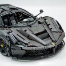 1: 8 LaFerrari C6 Sportcar, Custom Metal Black, Fully Detailed Simulation, The Ultimate Collectible, None-Remote Controlled (4739Pcs)