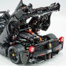 1: 8 LaFerrari C6 Sportcar, Custom Metal Black, Fully Detailed Simulation, The Ultimate Collectible, None-Remote Controlled (4739Pcs)