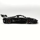 1: 8 McLaren P1 Darth Vader Supercar Building Sets with Remote Control, Electric lift tail, Electric Doors (3568 Pcs)