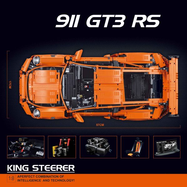 1: 8 Porsche 911 GT3 (2728 PCS) - Image 13