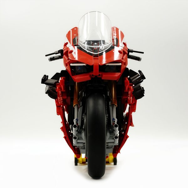 1:5 Ducati V4S Motorcycle with Front and Rear Lights(2129 PCS) - Image 7