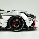 1:8 Toyota Supra Electroplating Slive Limited Edition, Electric Air Suspension, Rear Accelerator Blade linkage (4399 Pcs)