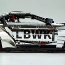 1:8 Toyota Supra Electroplating Slive Limited Edition, Electric Air Suspension, Rear Accelerator Blade linkage (4399 Pcs)