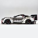 1:8 Toyota Supra Electroplating Slive Limited Edition, Electric Air Suspension, Rear Accelerator Blade linkage (4399 Pcs)