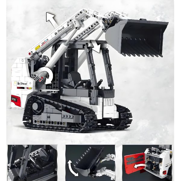 REMOTE CONTROLLED BOBCAT TRACK LOADER (1365 PCS) - Image 4