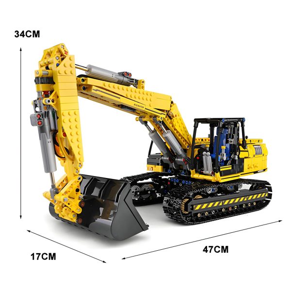 REMOTE CONTROLLED DIGGER (1830 PCS) - Image 5