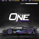 1: 10 Purple Mercedes AMG ONE, Detailed Reproduction, Cost-effective Choice (2244 PCS)