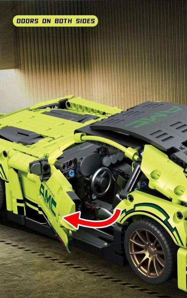 1: 14 Green Mercedes AMG GT50, Detailed Reproduction, Cost-effective Choice (1466 PCS) - Image 9