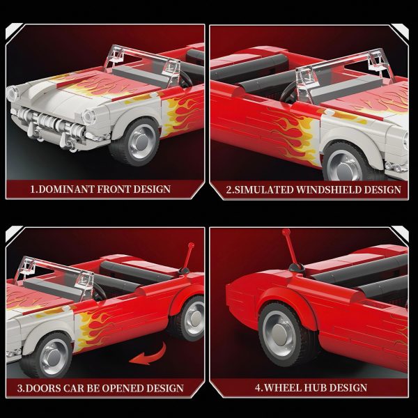 1: 24 1956 VINTAGE CORVETTE C1 (250 PCS) - Image 2
