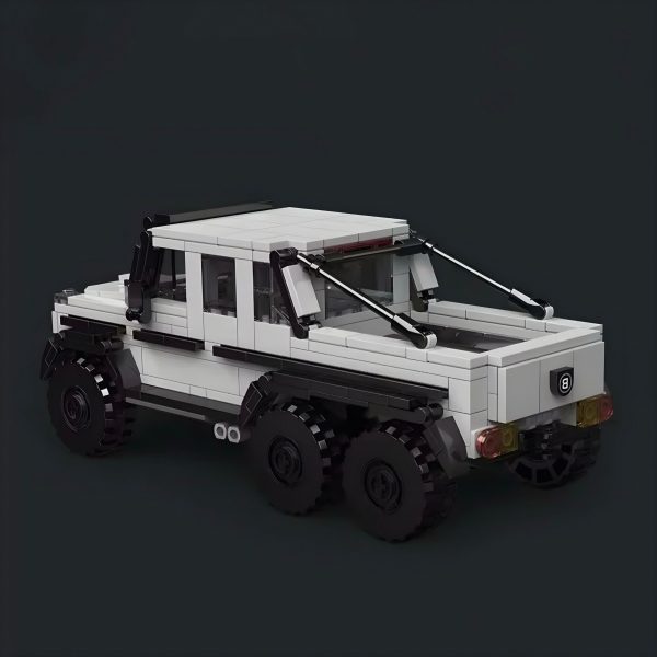 1: 24 6X6 MERCEDES G-KLASSE with Container Display Case (582 PCS) - Image 9