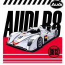 1: 24 AUDI CHAMPION R8 with Container Display Case (385 PCS)