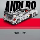 1: 24 AUDI CHAMPION R8 with Container Display Case (385 PCS)