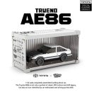 1: 24 TOYOTA AE86 with Container Display Case (327 PCS)