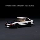 1: 24 TOYOTA AE86 with Container Display Case (327 PCS)