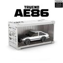 1: 24 TOYOTA AE86 with Container Display Case (327 PCS)