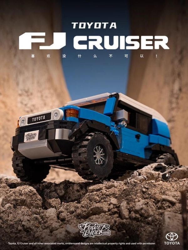 1: 24 TOYOTA FJ CRUISER with Container Display Case (622 PCS) - Image 2