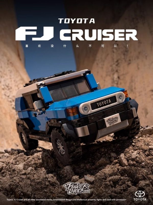 1: 24 TOYOTA FJ CRUISER with Container Display Case (622 PCS) - Image 3