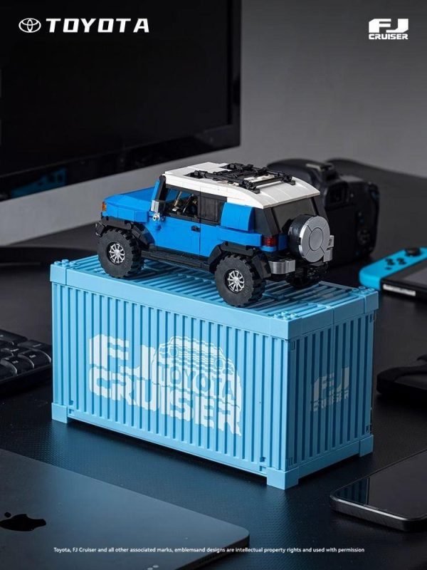 1: 24 TOYOTA FJ CRUISER with Container Display Case (622 PCS) - Image 7
