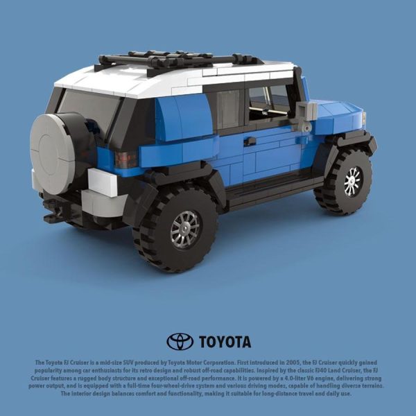1: 24 TOYOTA FJ CRUISER with Container Display Case (622 PCS) - Image 10