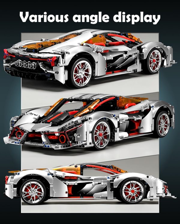 1:10 Lamborghini Three Thousand Years Sports Car Building Sets (2130 PCS) - Image 2