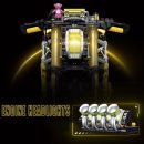 1:5 Cyberpunk 2077 ARCH Nazare Motorcycle, Remote Control Spray Display Stand with Lights, Exclusive Red Display Rack (2500 PCS)