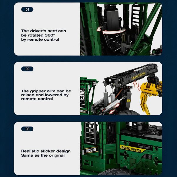 LOG SKIDDER TRACTOR (1741 PCS) - Image 5
